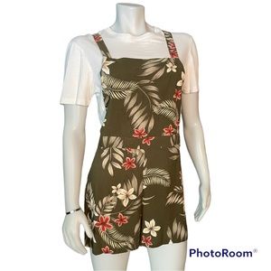 Ardene Tropical Romper Size L